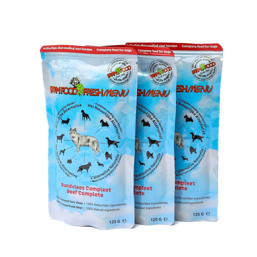 Fresh Menu Beef complete (16 x 125gr)