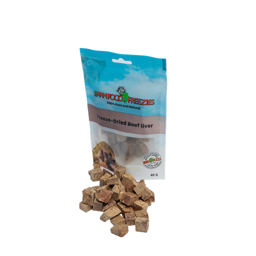 [50011] Freezies Beef Liver (6 x 40 gr)
